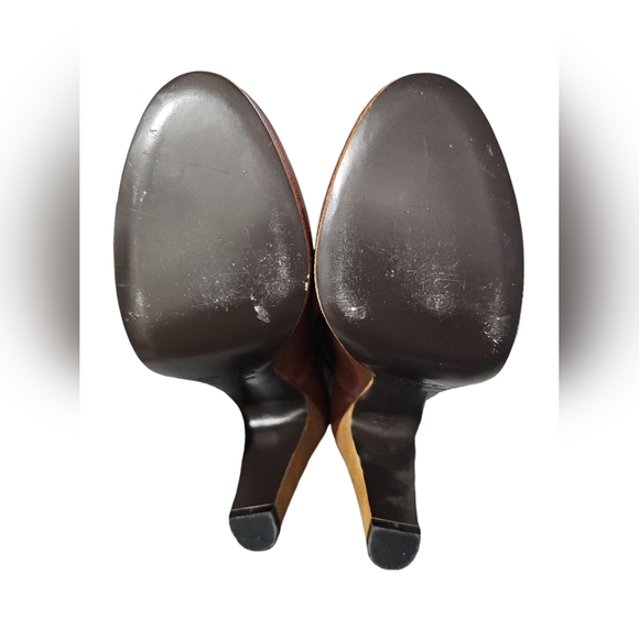 Marc by Marc Jacobs Knee-High Heel Brown Boots - Picture 7 of 8